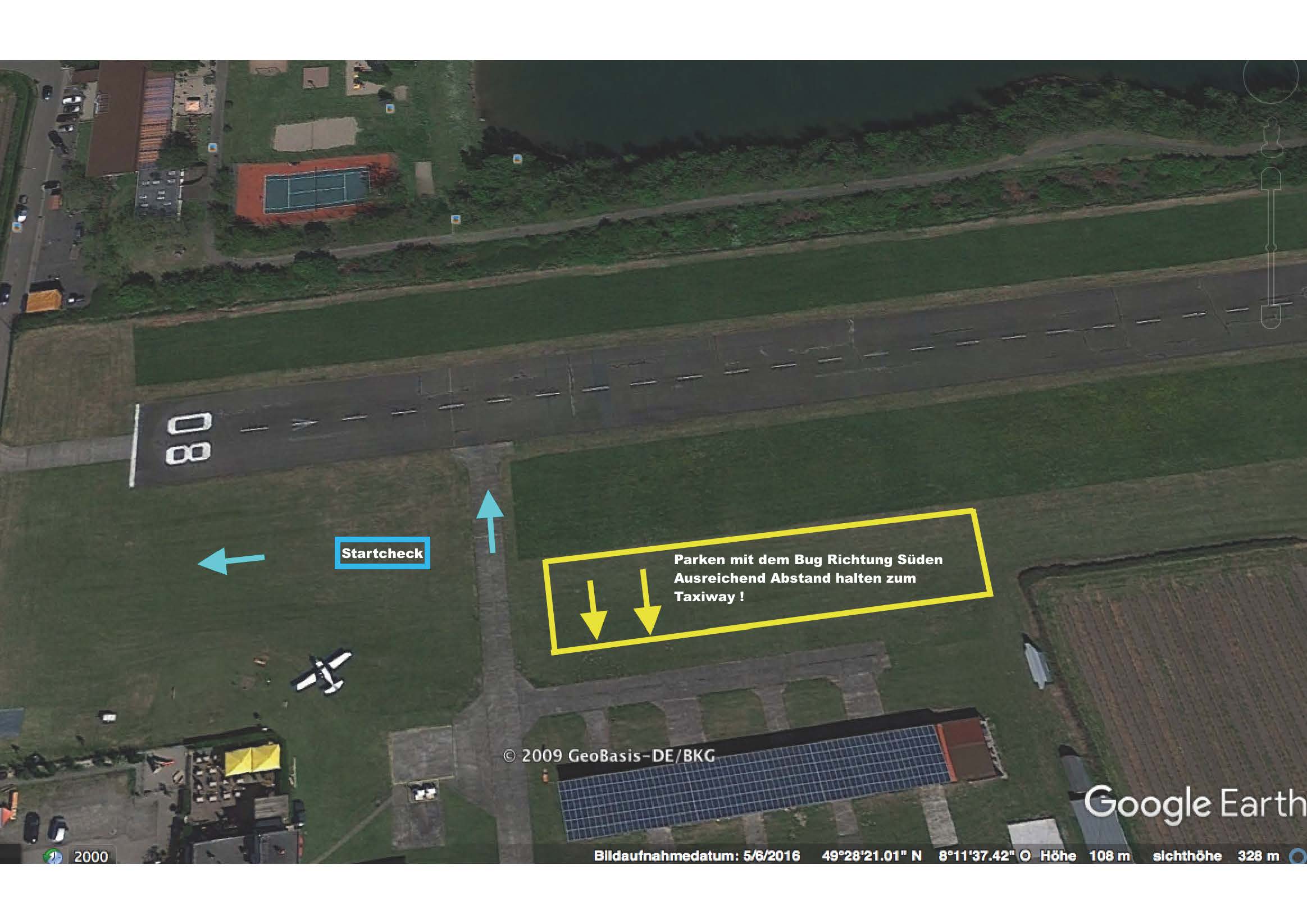 Parken Flugplatz Bad Dürkheim